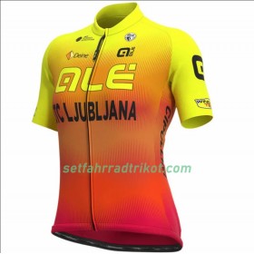 Radtrikot kurzarm 2020 Ale BTC Ljubljana Damen N001